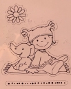 Clear Stamp Eline's Toddlers, sweet girl